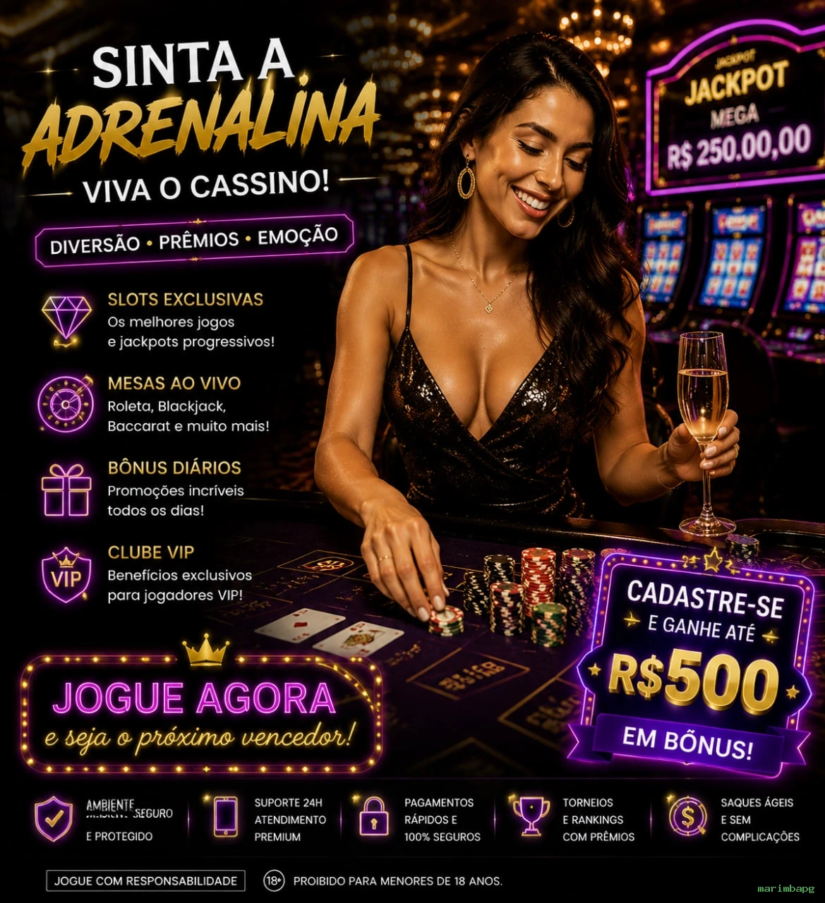 Central de dúvidas rápidas sobre o app marimbapg